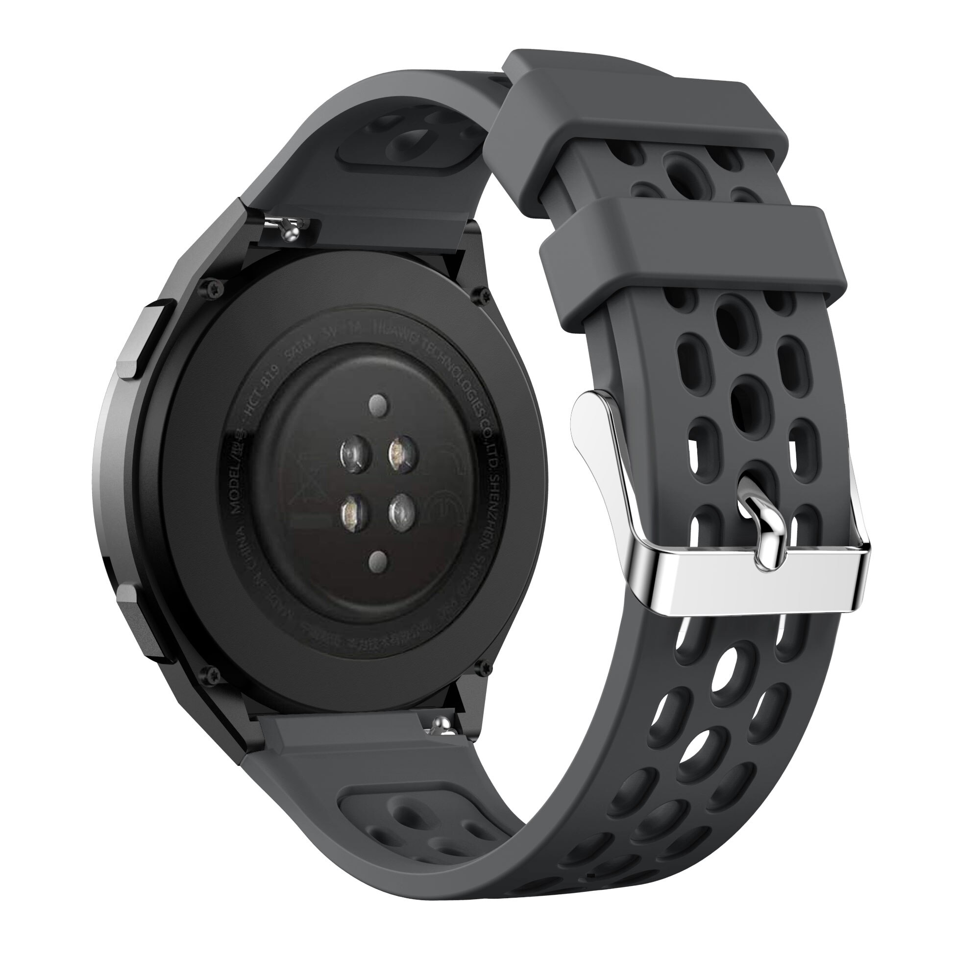 Correa de silicona para reloj deportivo GT2e, original, 22mm, para Huawei Watch GT 2e GT 2e: Gray