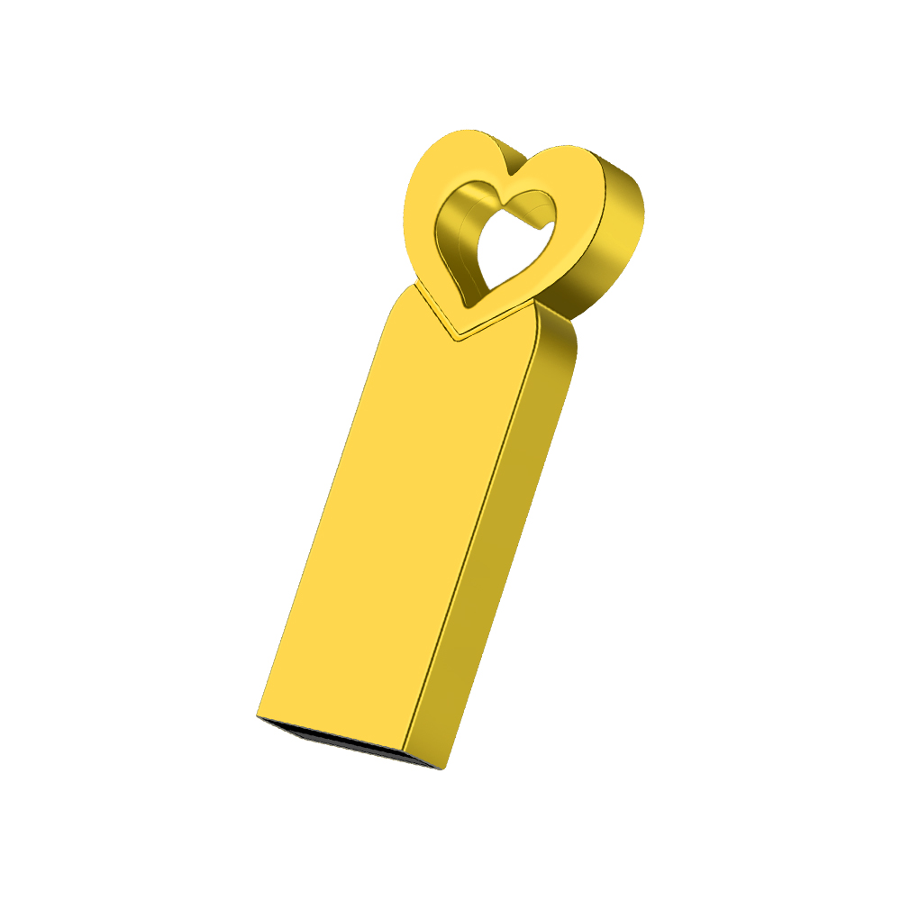 JASTER-memoria USB de alta velocidad, Pendrive de 64GB, 32GB, capacidad Real,: Oro / 4 GB