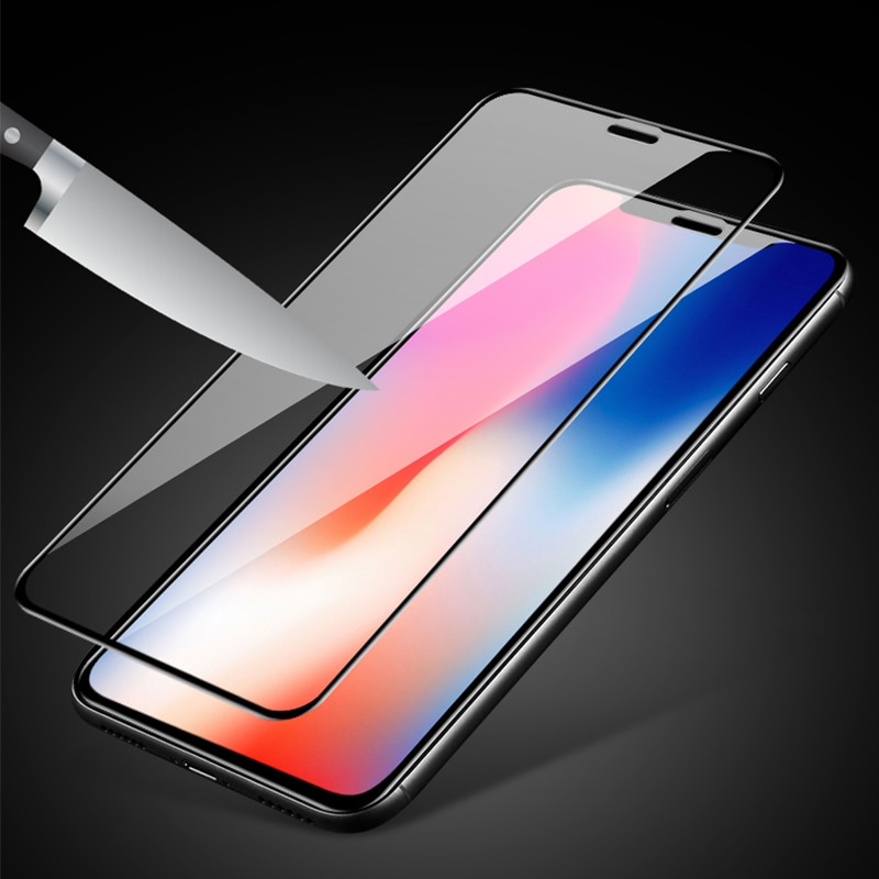 11D Curved Edge Protective Glass on the For iPhone 7 8 6 6S Plus Tempered Screen Protector For iPhone 11 Pro X XS Max XR Glass