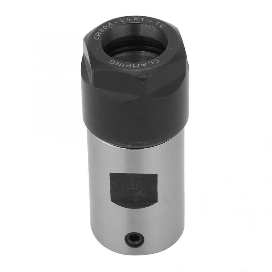 C25-ER20-45L Collet Block Chuck Collet Holder Spindle Motor Shaft Clamping Tool Bar Motor Shaft Clamping Tool