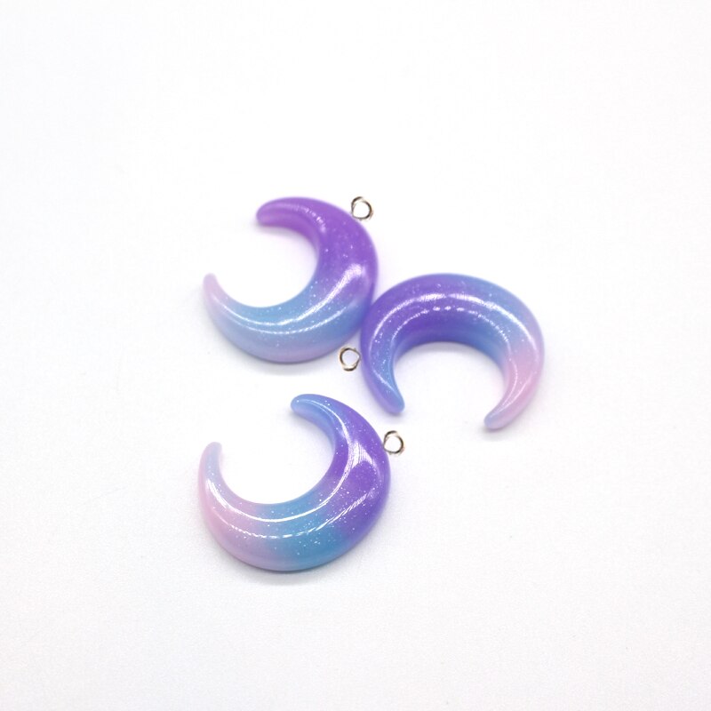 10pcs/lot Wine Bottle Watermelon Lollipop Food Charms Resin Earring Pendants Accessory Anime Moon Star Keychain DIY Jewelry Make: yinyueliang