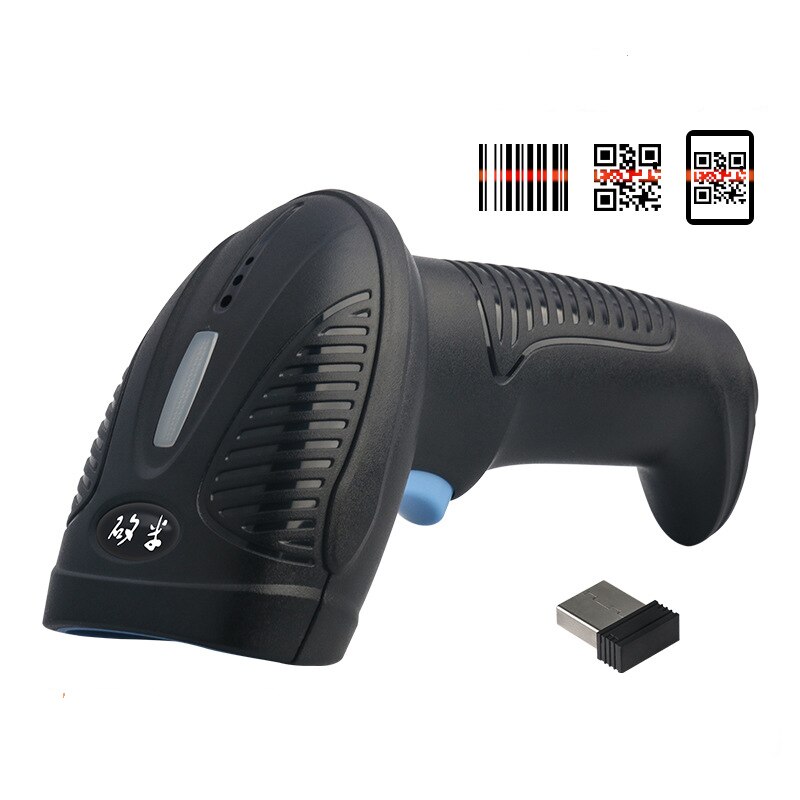 1D Code 2D Code Bedrade Draadloze Code Scanner Bluetooth Barcode Scanner Usb Scanner Code Scanner Supermarkt Kassier: 8600G-2D wireless