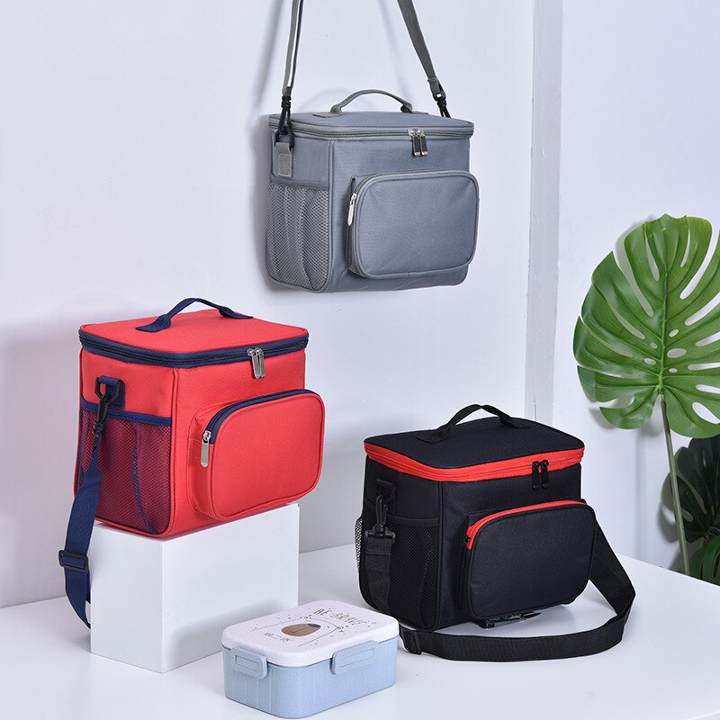 Borsa isolante in tessuto Oxford borsa da pranzo per picnic borsa da pranzo portatile borsa da pranzo borsa da pranzo borsa isolante per ghiaccio