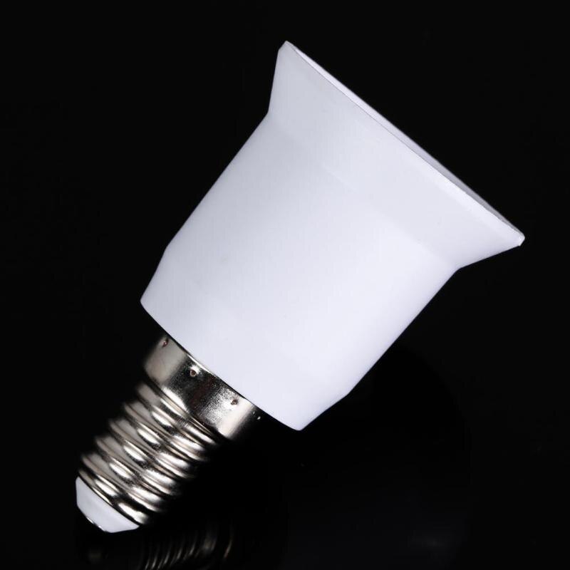 5 stuks/set  e14 to e27 basis schroef lamp lamphouder adapter fitting converter  e14 to e27 lamphouder converters