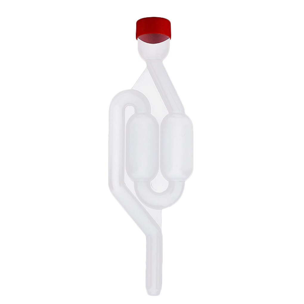 Homebrew-válvula de cierre para fermentar vino, sello de agua de escape unidireccional, boquilla de burbuja, herramienta de elaboración de cerveza