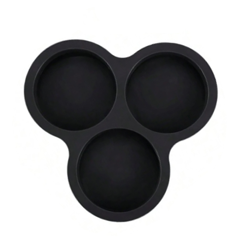 Stampo per uova in silicone Friggitrice ad aria Stampo per uova riutilizzabile a 3 cavità focaccina Torta Stampo per cottura Accessori da cucina: Cielo Blu