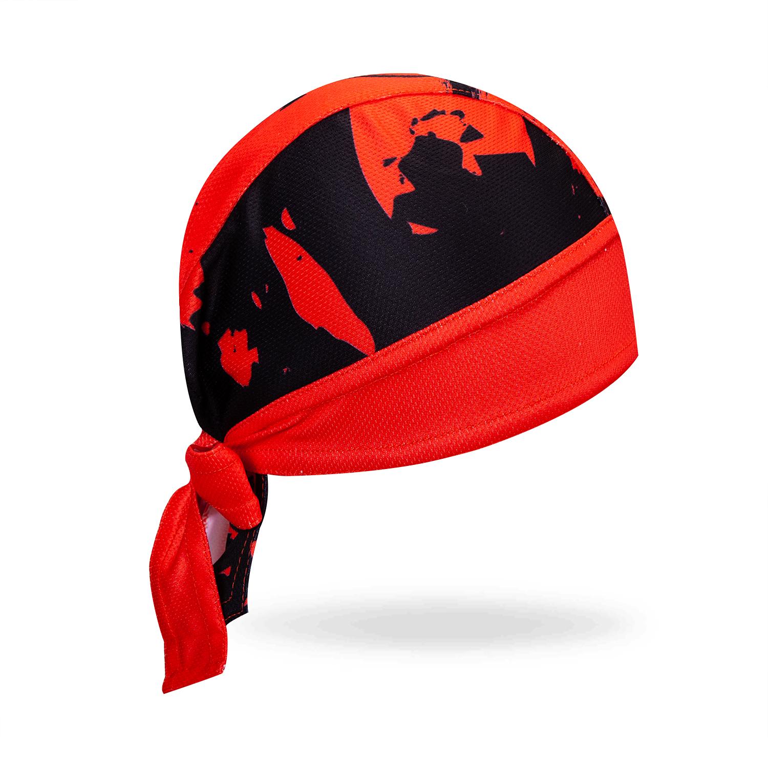 Sommar cykelmössor utomhus mtb print cykel halsduk snabbtorkande ridning vindtät herr bandana huvudduk ciclismo cykelkepsar