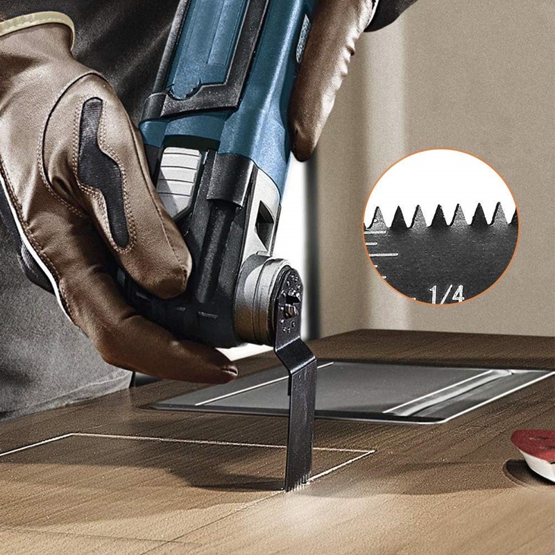 Juego de hojas de sierra renovadoras multifunción, hoja de sierra oscilante, accesorios de herramientas eléctricas, hoja de corte rápido, 1/5/10 Uds.