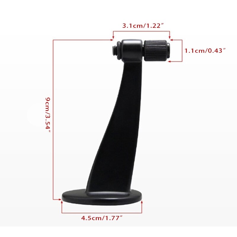 Black Binoculars Telescope Tripod Adapter Mount Stand Connector Holder Universal 24BD