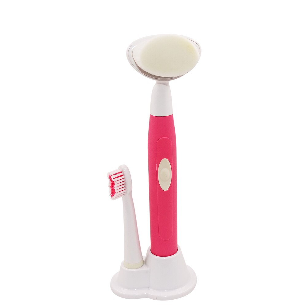Toothbrush Face 2 In 1 Electric Toothbrush Facial Cleanser Face To... – Grandado