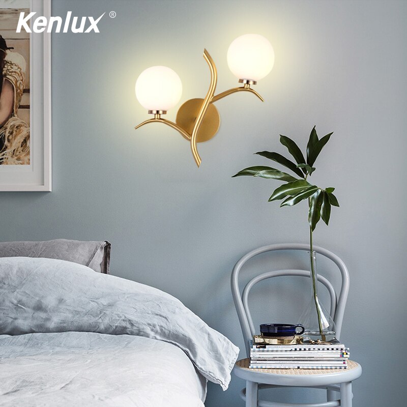 Decoratieve Nordic Blaker Wandlampen Met Glazen Kap Thuis Indoor Nachtkastje Led Wandlamp Hout Night Verlichting Armaturen G4