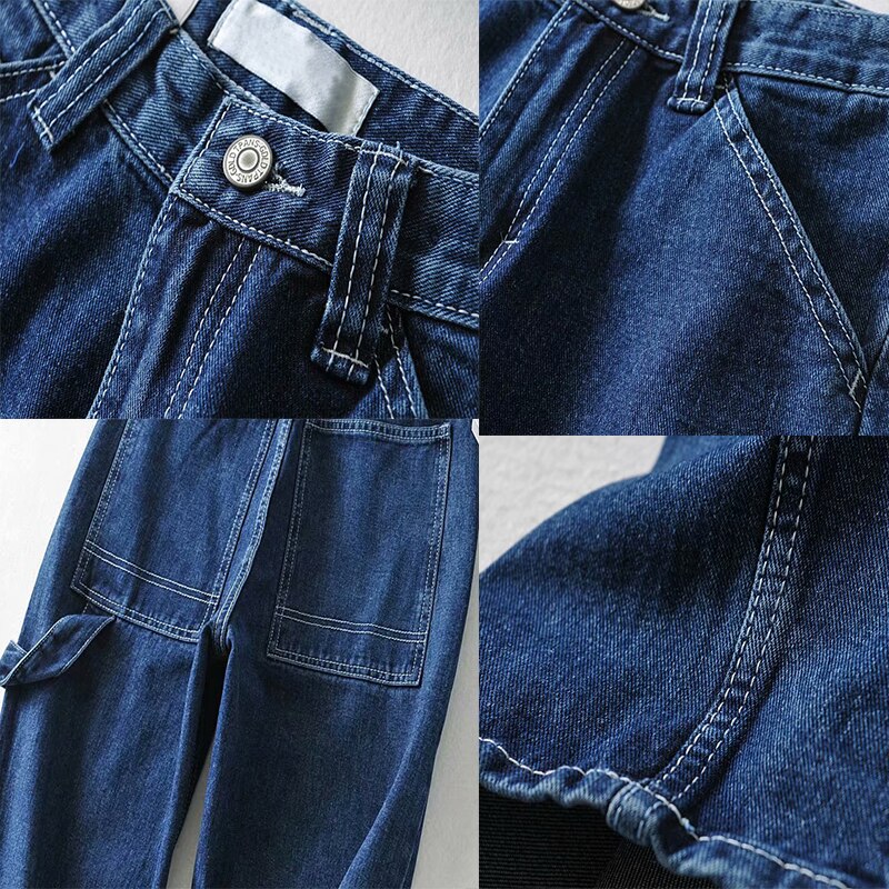 GOPLUS Jeans Woman Mom Jeans Summer Vintage Clothes Wide Leg Cargo Pants Jeans Femme Nouveau Spijkerbroeken Dames C10634