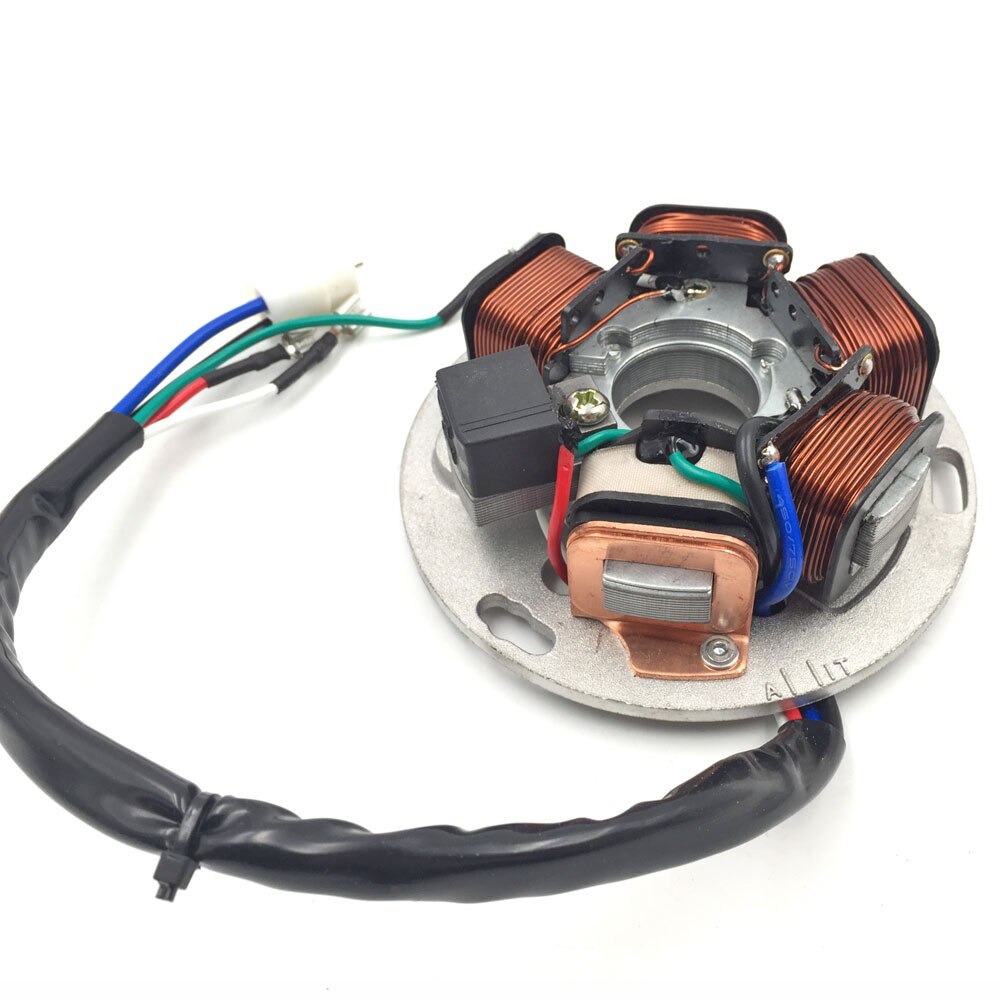 Piaggio vespa  px125 px150 px200 px125-150-200e px 125 150 200 moottoripyörä generaattori staattori moottori generaattori staattori kela