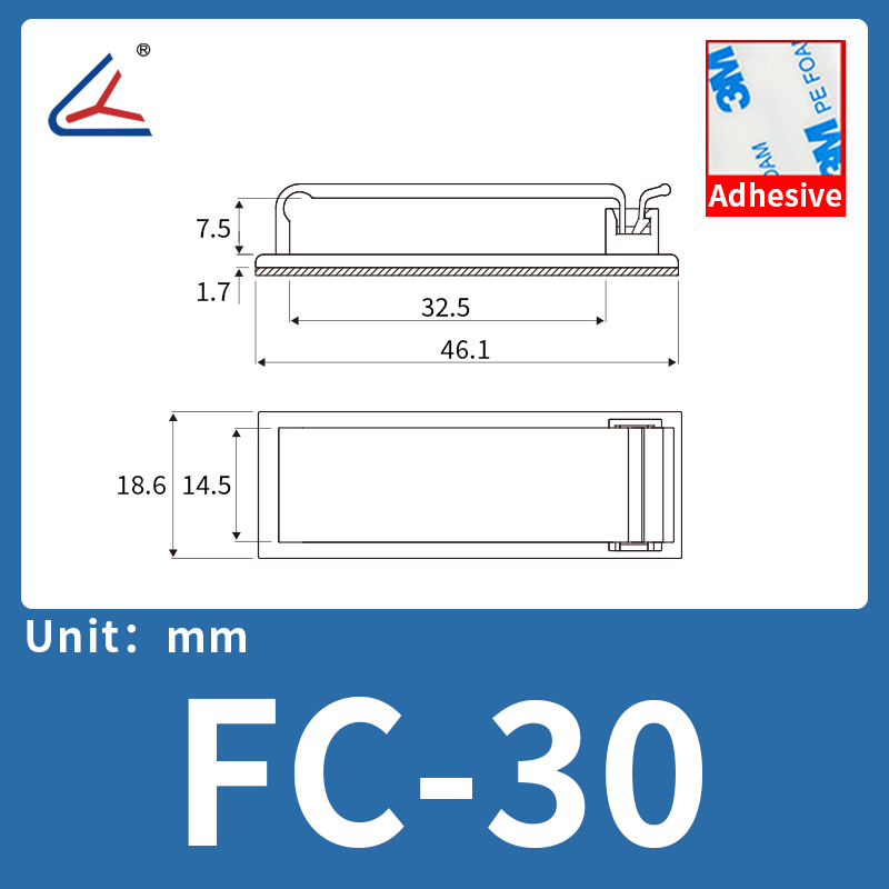 Selbstklebender Kabelklemmen-Organizer – USB-Kabelhalterklemme für Kabelmanagement Ich bin Auto, Zuhause und Schreibtisch: 3x100mm / Grün