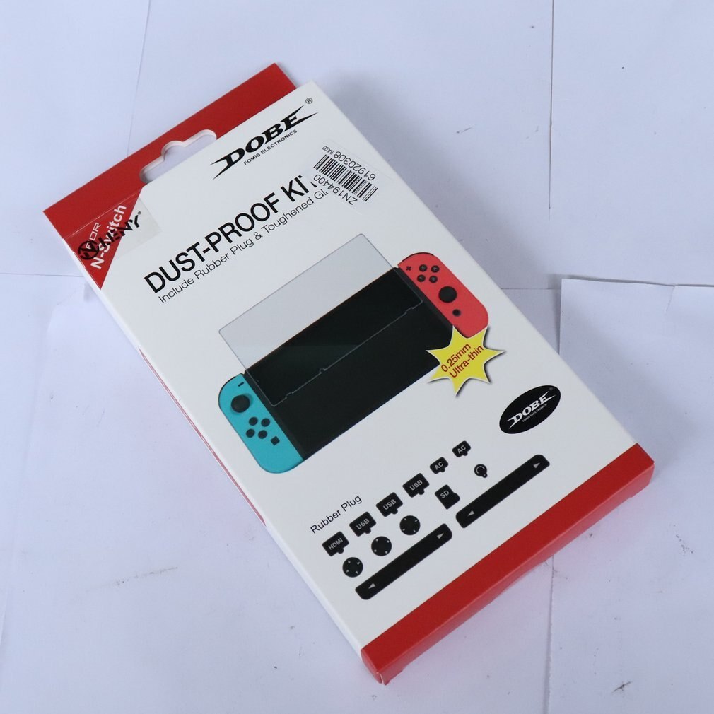 Härte Gehärtetem Glas Display-schutzfolie Für Nintend Schalter NS Konsole Spielkonsole Zubehör Set Staubdicht Kit