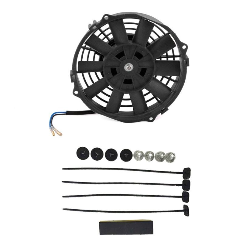 6 "INCH MINI ELEKTRISCHE VENTILATOR 12V RADIATOR OLIE COOLING AUTO VRACHTWAGEN ATV BOOT: Default Title