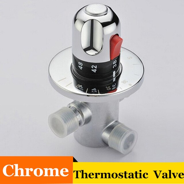 Brass Control the Mixing Water Temperature Thermostatic Mixing Valve: type E