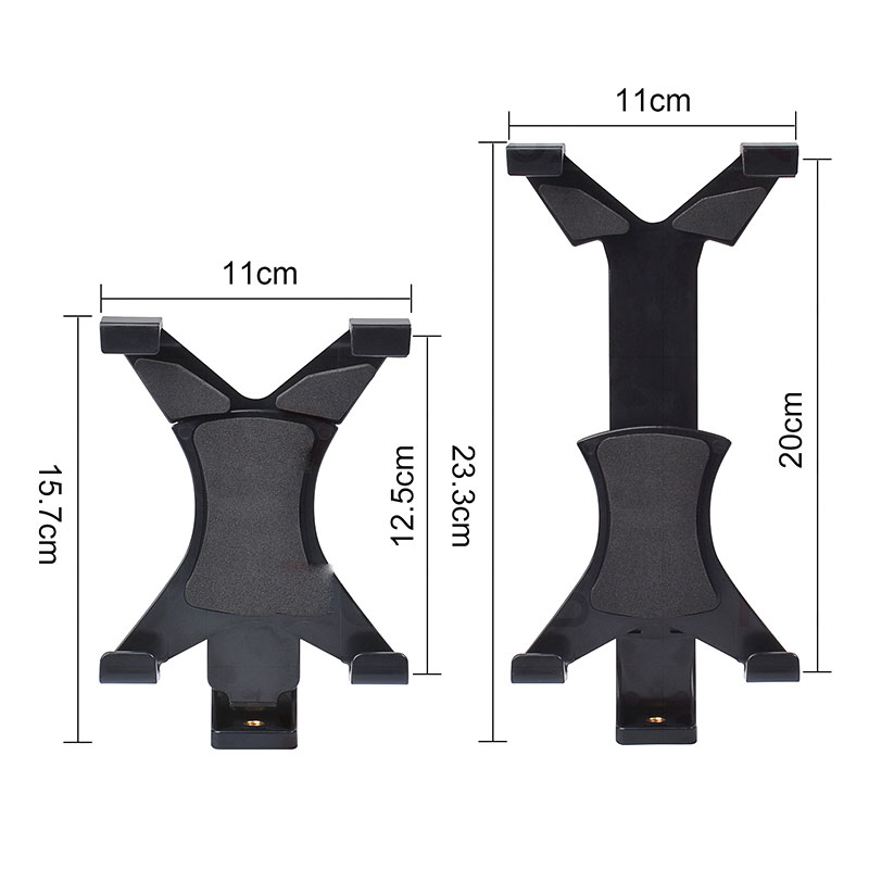 1Pc Tablet Stand, Verstelbare Tablet Statief Mount Adapter, tablet Klem Houder Voor Ipad Air Mini Pro Voor Galaxy Tab E 7-11''