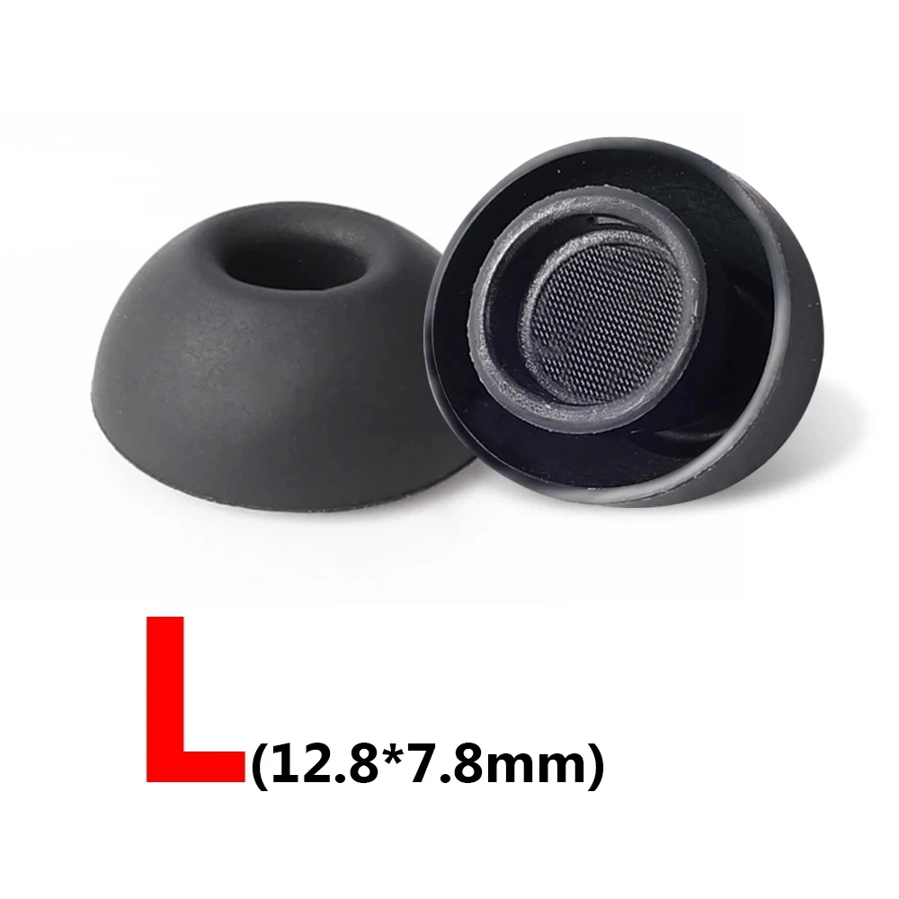 Almohadillas de repuesto para AirPods Pro 1st 2nd, almohadillas de goma de silicona, tapa de auriculares, accesorios de Gel XS/S/M/L, color blanco