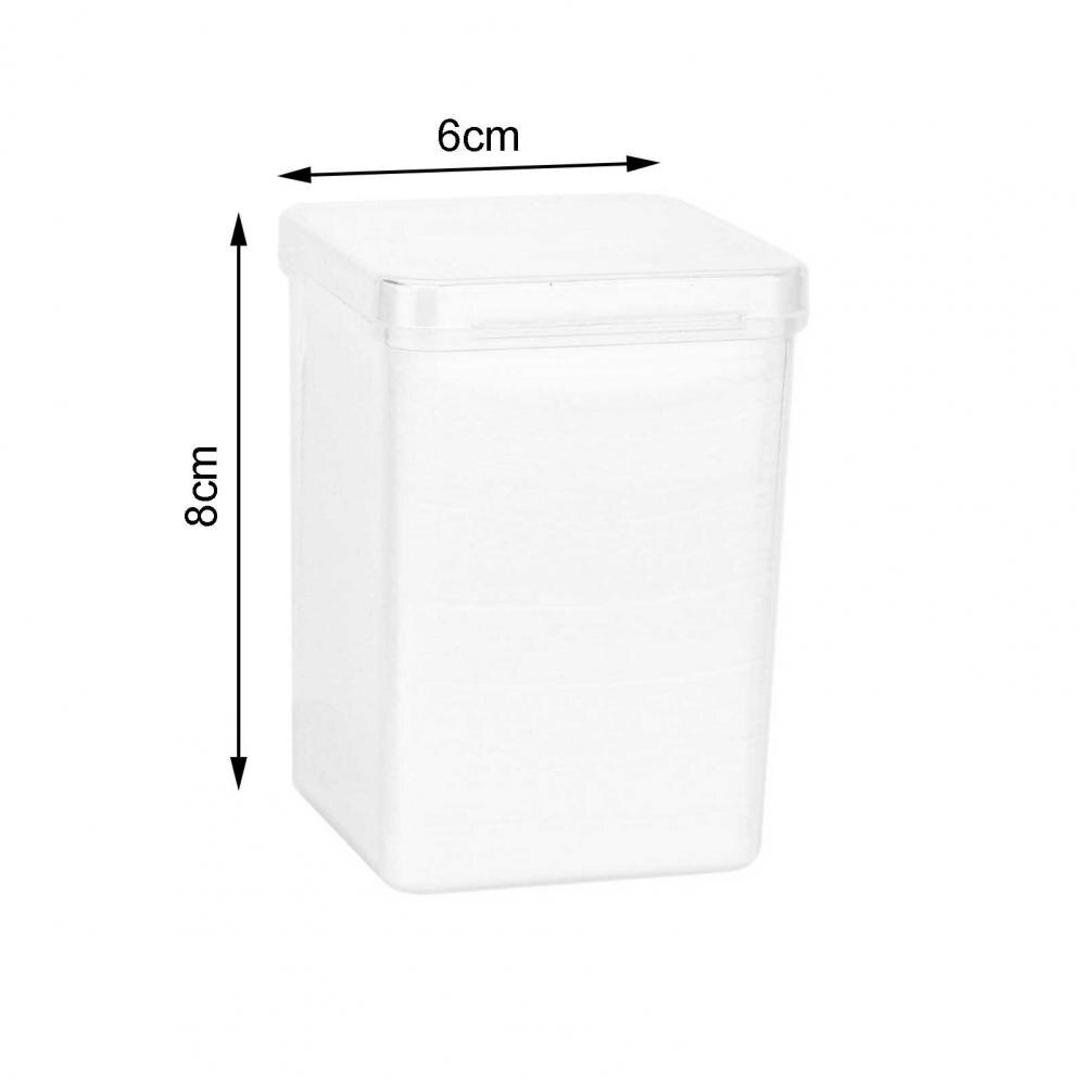 200Pcs/Box Cleaning Eraser Smooth Adhesive Remover Cotton False Eyelash Cleaner Paper Pad for Women