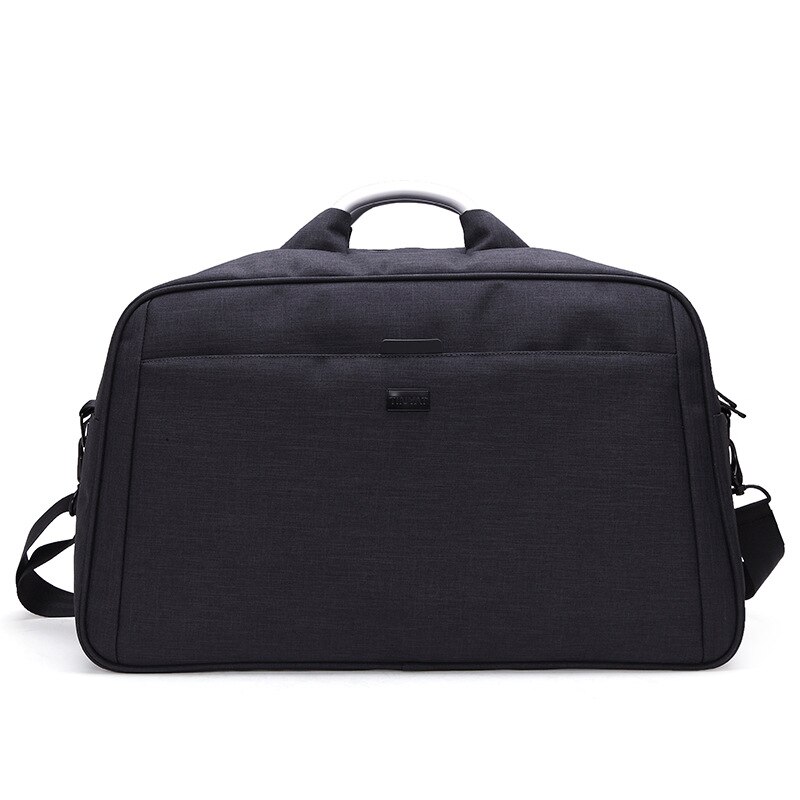 Reistas Business Travel Hand Reistas Effen Kleur Mannen Waterbestendig Doek Tas 15-Inch Een -Schouder Rugzak: Black 16 Inch