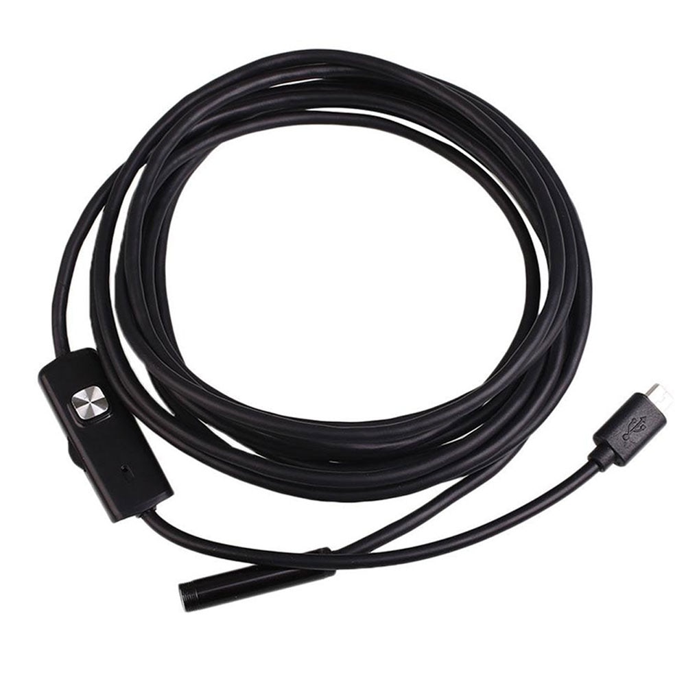 1/2/3/5/10 M Waterproof USB Endoscope HD Camera 7mm 6LED IP67 USB Handheld Working Inspection Borescope tool For Android PC