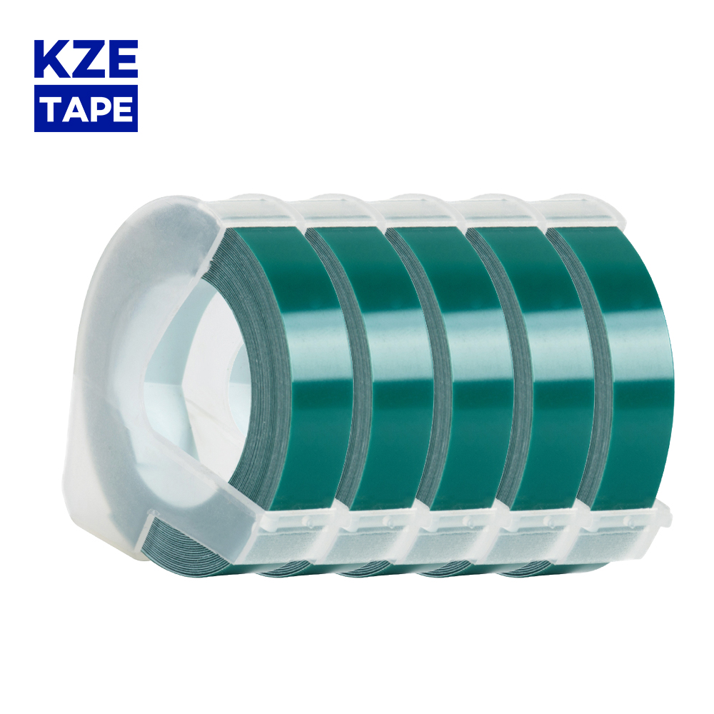 Multicolor 5 rolka 6mm 9mm 12mm 3D tłoczenie taśma z etykietami kompatybilny Dymo 1610 12965 drukarka etykiet do Motex E101 drukarka do etykiet