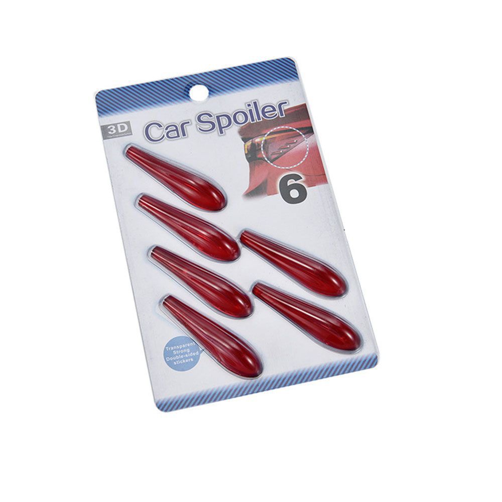Auto-accessoires Anti-botsing Exterieuronderdelen Auto-styling Anti-collision Strip Autosticker Achterlichtsticker Luchtstroomsticker