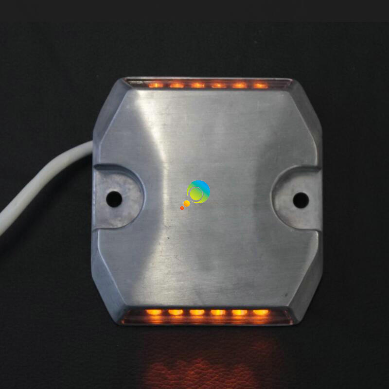 DC24V waterproof tunnel road LED wired road stud parking lots blue LED signal light