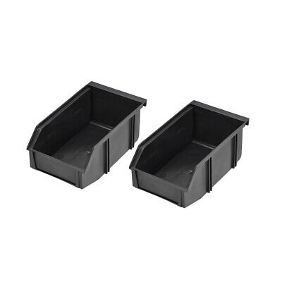 ESD boîte de rangement antistatique, boîte suspendue empilable, taille intérieure 145x80x65mm, 2 pièces