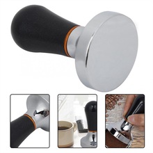 57mm Stainless Steel Coffee Tamper Handheld Coffee Tamper with Handle for Coffee Maker Espresso Latte Art Pen Tamper