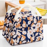 Cartoon Flamingo Insulation Bag Waterproof Takeaway Lunch Bag Portable Zipper Multifunctional Insulation Bag Fresh Ice Pack: 4