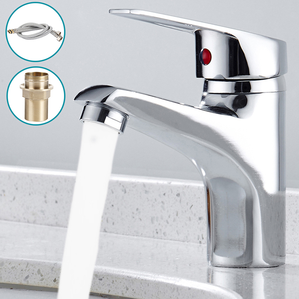 Bad armaturen heiße und kalte Mixer Wasserhähne Eitelkeit Bad Küche Deck montiert Bad Ein hebel Waschbecken Wasserhähne Drops hipping