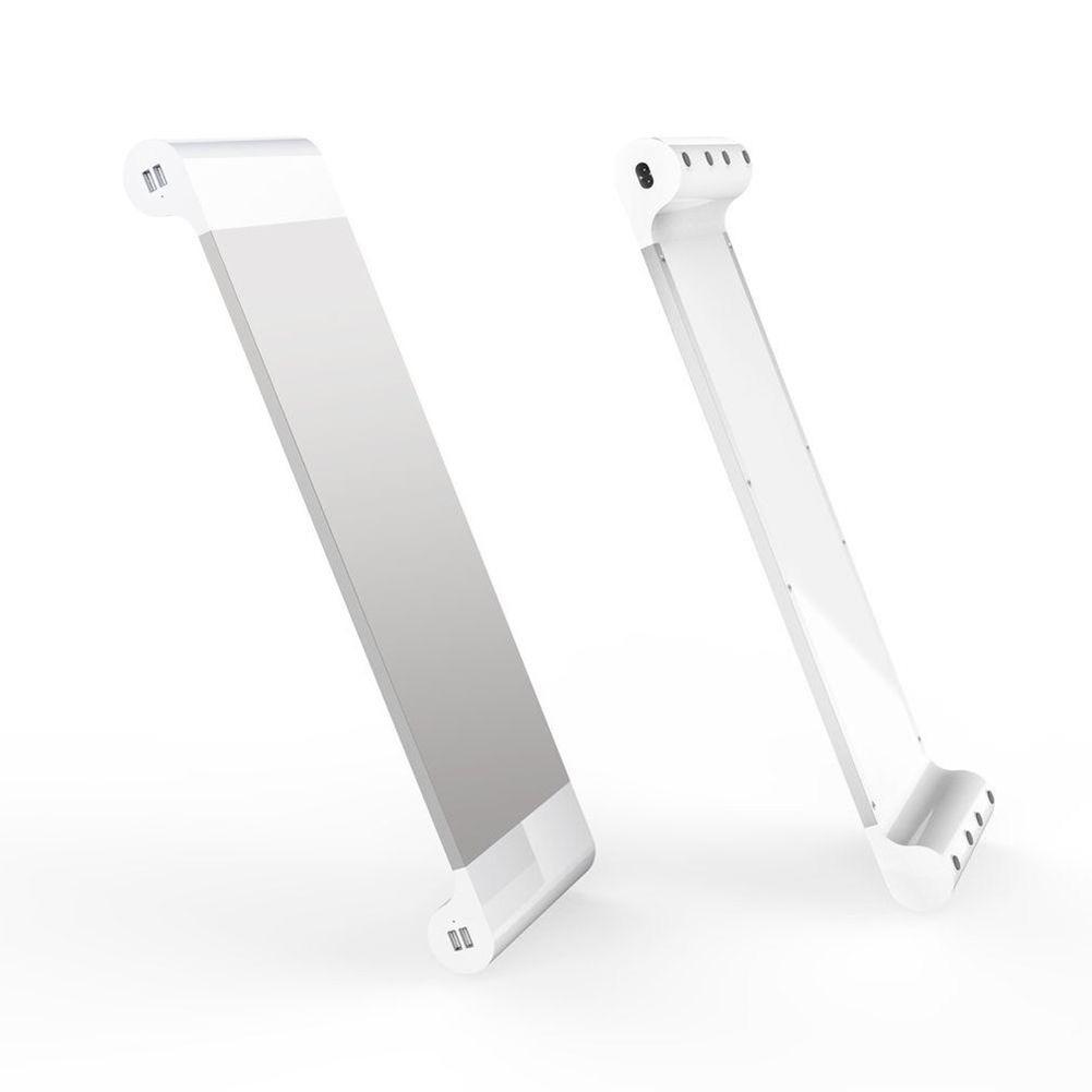 4 Ports USB Monitor Stand Holder Phone Charger Desktop Bracket for PC Laptop MU