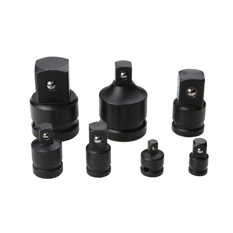 6 stuks slagdemper & hulsadapter dopsleutel 1/4 1/2 3/8 3/4 aandrijving lucht ratelsleutel aandrijfsleutelset