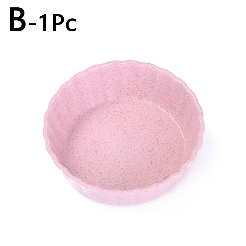 Simple Modern Plastic Kitchen Dip Sauce Dim Sum Plate Seasoning Plate Round Pickle Dish Cutlery Dip Sauce Dim Sum Plate: B