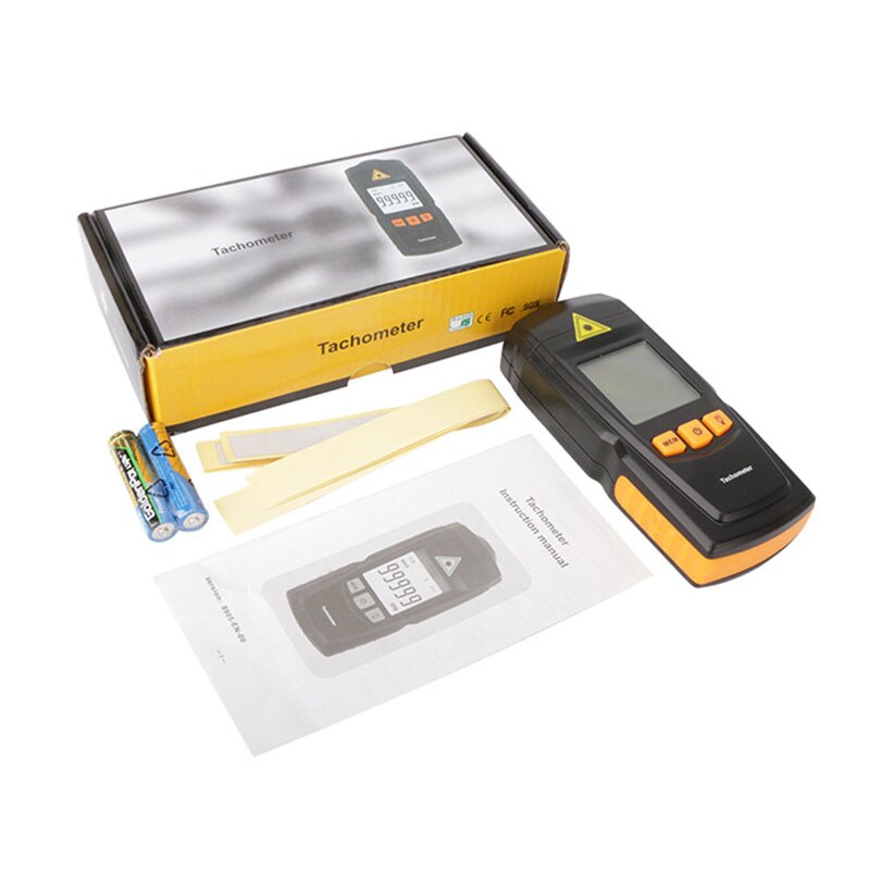 GM8905 digital tachometer meter gauge tester rpm gauge motorcycle tachometer autometer tachometer