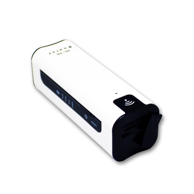 Trådløs 3g mobil wifi-router 2200 mah powerbank mobilt bredbåndsmodem bærbart netværkskort hotspot wifi-modemunderstøttelse sim c