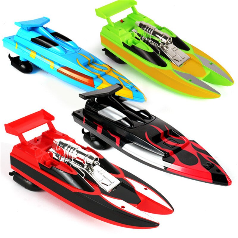 Wireless electric remote control Electric boat Toy boat model High-speed boy watertight yacht The best for children