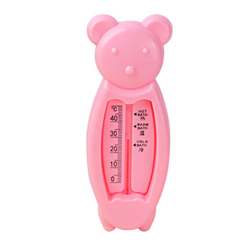 Molhado e seco do banheiro das crianças termômetro medidor de temperatura da água 0-50 graus celsius casa termômetro diário: pink