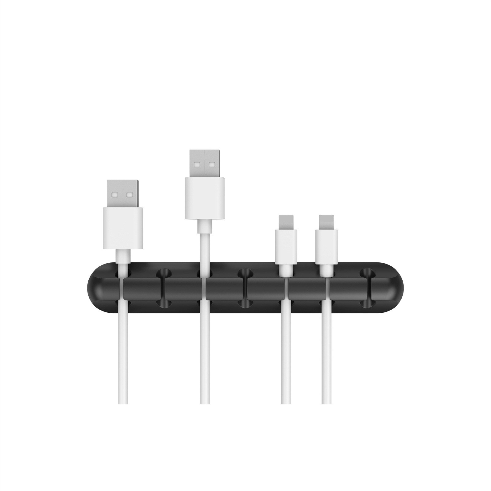 Kabel Veranstalter & Magnetische Stecker Box Silikon Usb Kabel Wickler Flexible Kabel Management Clips Für Maus Kopfhörer Halter #3: B