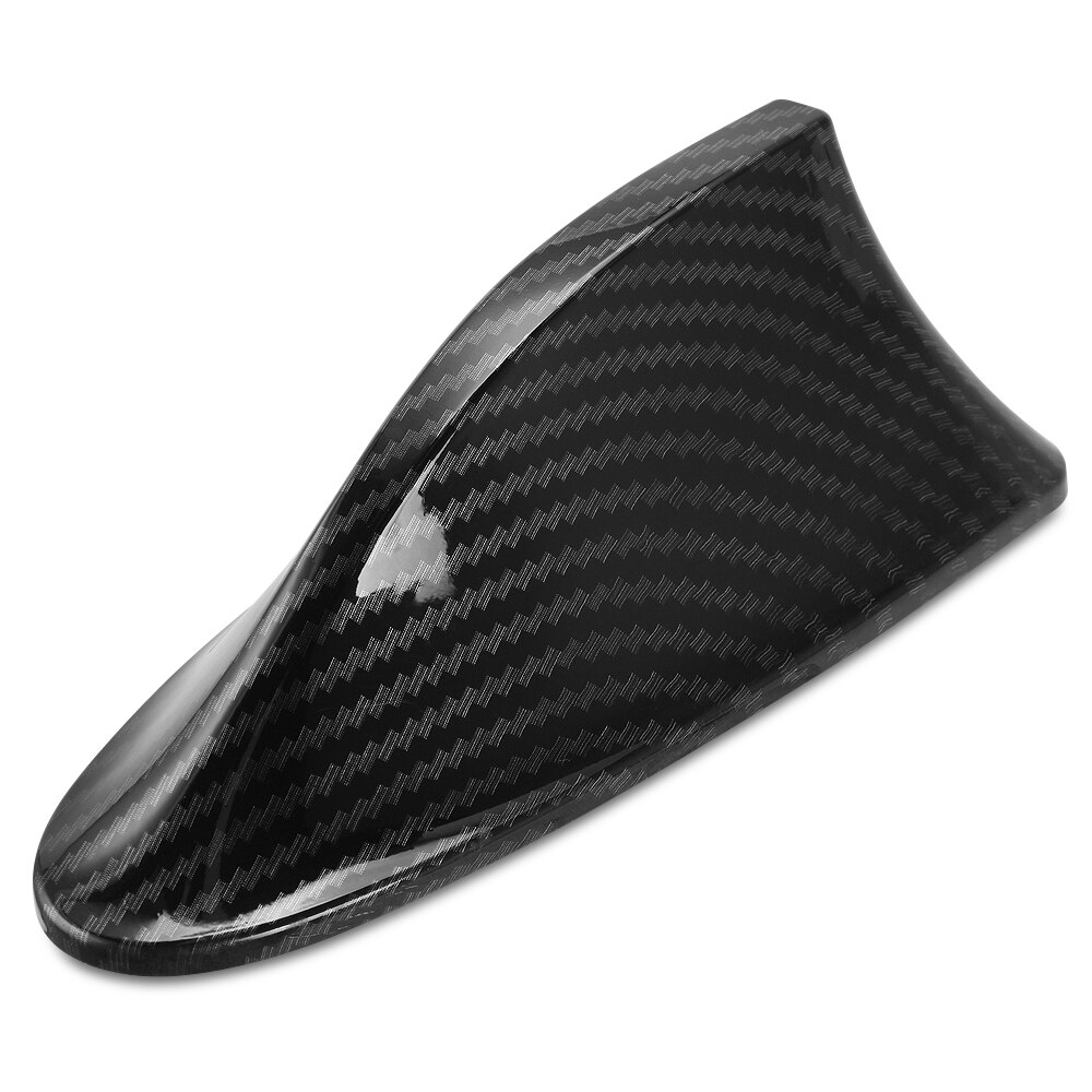 Car Carbon Fiber Shark Fin Antenna For fiat punto doblo 500 500x Panda Bravo Linea Croma 595 abarth