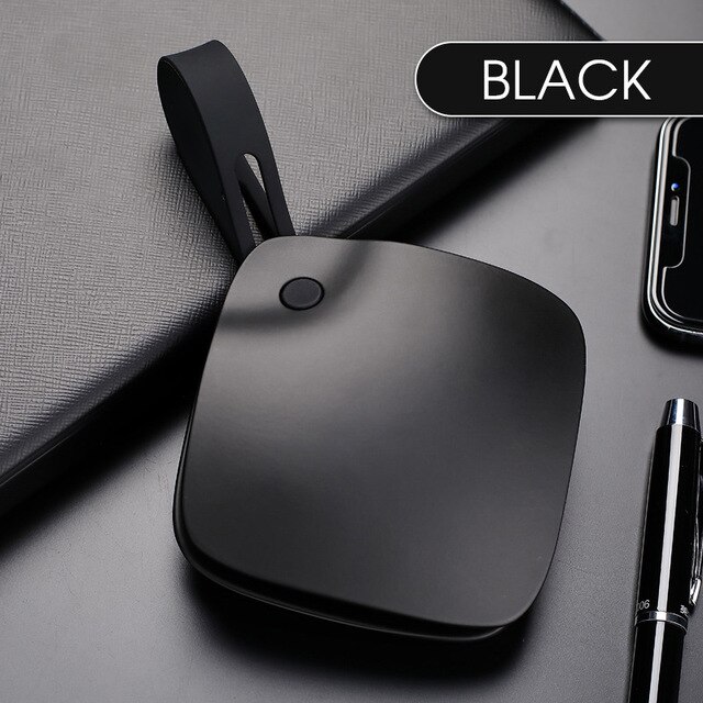 Calentador de manos USB de invierno, minicalentador de bolsillo, batería de 5000mAh, fuente de alimentación móvil para exteriores/negocios, calentamiento rápido: Black