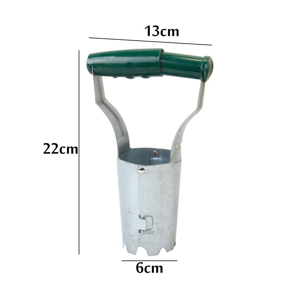 Bulb Planter Bend Free Tool Planting Bulbs Automatic Soil Release for Digging/Refilling Hole Depth Marker Planting Tulip
