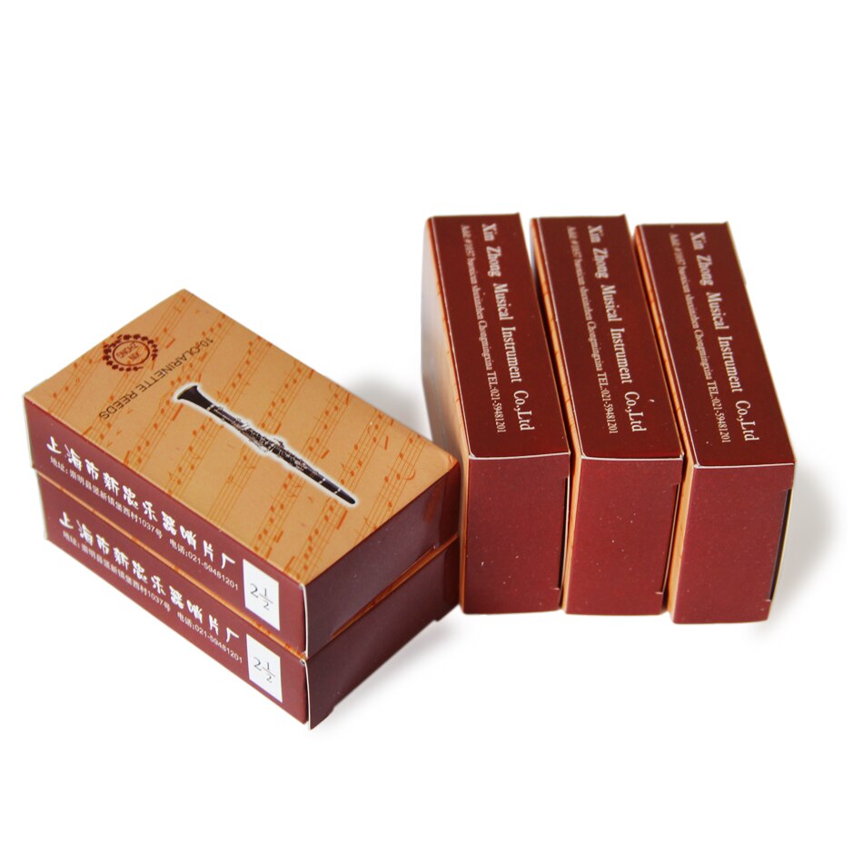 XINZHONG 2 1/2 Clarinet Reed Strength Reed Bamboo for Clarinet Accessories Clarinette Clarinetto