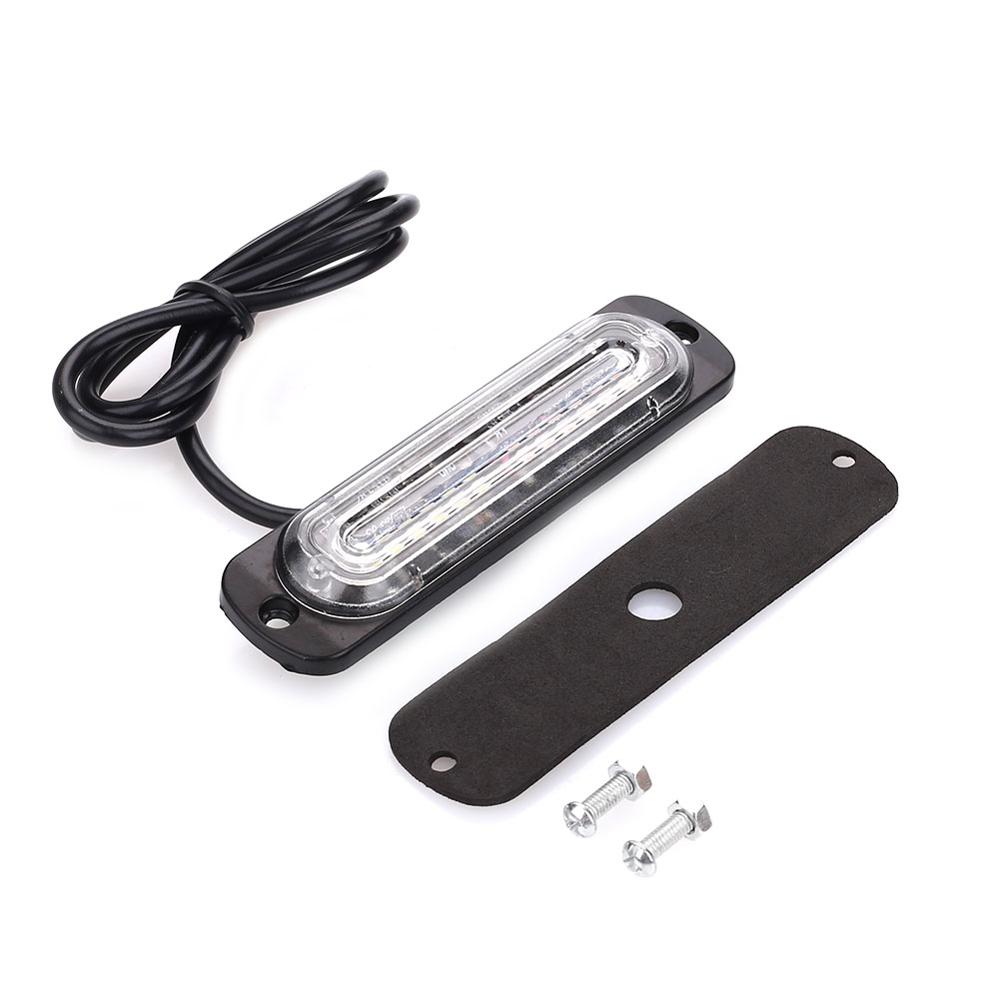 Ultra-thin Car Lights Assembly Amber 36W LED Police Lights Car Truck Emergency Side Strobe Warning Light