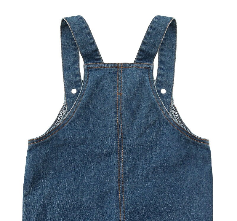 Toddler Girl Denim Jumpsuit 2 3 4 5 6 Y Baby Girls Button Pocket Kids Overall Jean Jumpsuits for Kids Girls Clothing