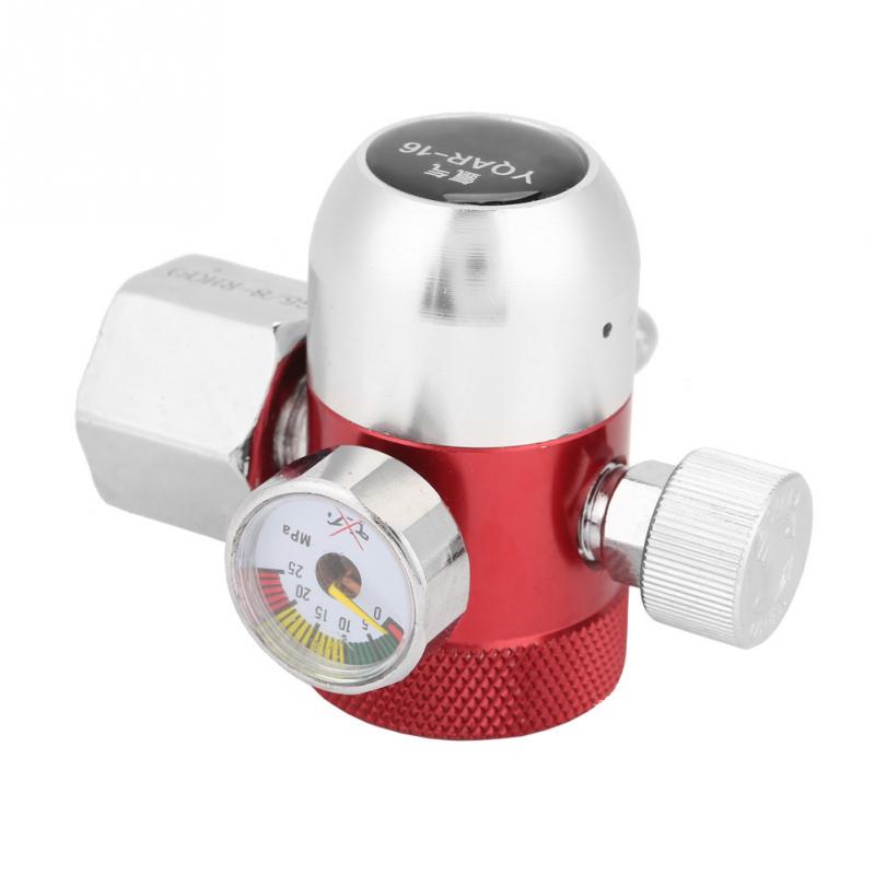 Argon Gas Pressure Reducer 0-0.15MPa Welding Pressure Regulator Air Flow Regulator Gauge Meter for Gas Welding