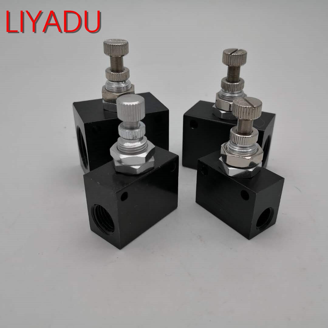 ASC-06 1/8 ASC-08 1/4 ASC-10 3/8 ASC-15 1/2 One-way gasklep Flow control valve snelheidsregeling valve Pneumatische