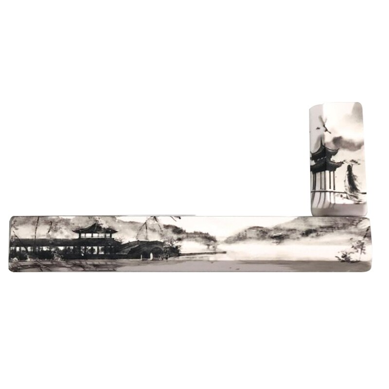 PBT Five Sides Dye-Subbed Keycap Space Bar 6.25U ESC Enter Keys Profile Keycaps For Diy Mechanical Keyboard